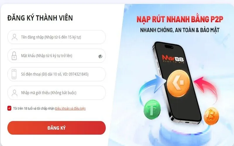 Bảo mật đăng nhập May88